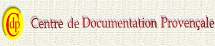 Centre de documentation provencale Centre de documentation provencale