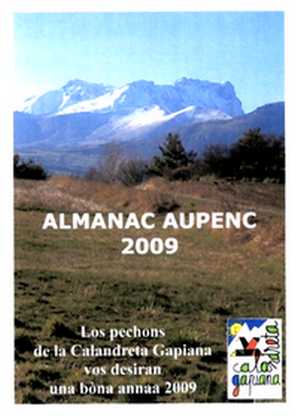 L’ALMANAC AUPENC 2009 L’ALMANAC AUPENC 2009