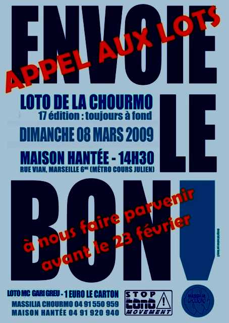 LOTO MASSILIA CHOURMO