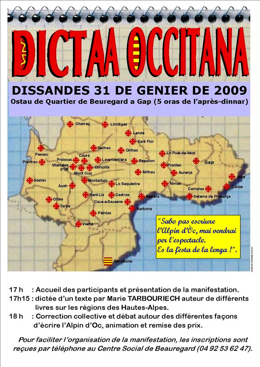 DICTADA OCCITANA 2009 - GAP