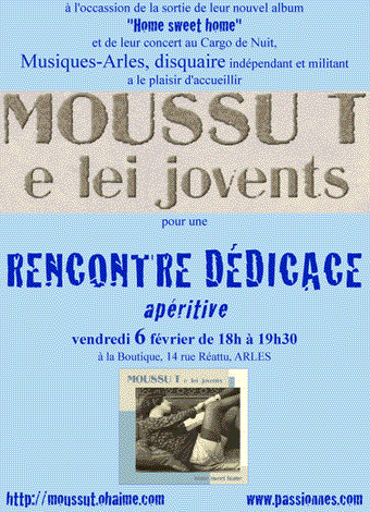 Aper Dedicacion - Moussu T e lei Jovents