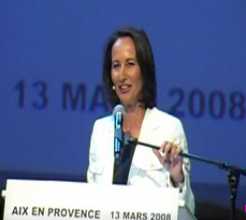 Ségolène Royal à Aix-en-Provence